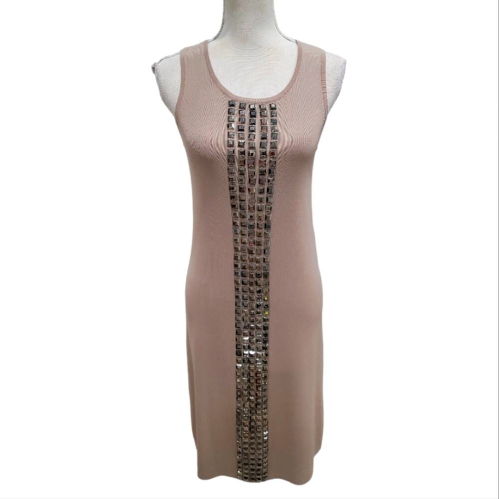$10 Sale BCBGMAXAZRIA Studded Knit Dress